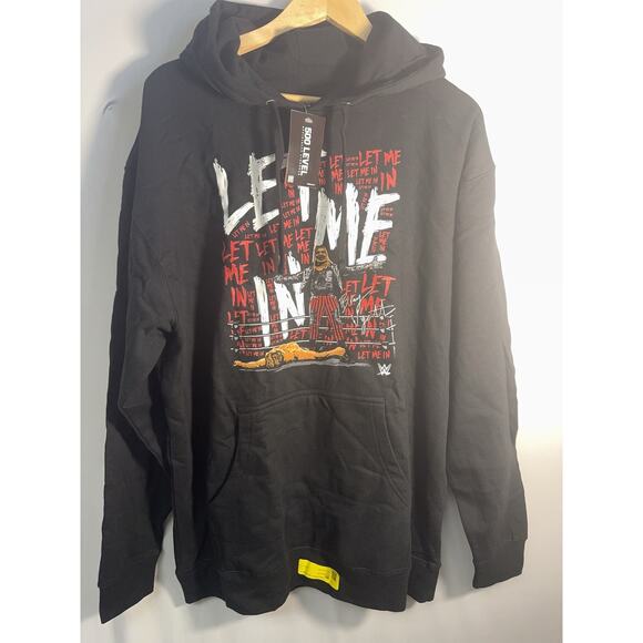 WWE Other - WWE Bray Wyatt Let Me In Pullover Hoodie XL Black Official Licensed NWT